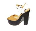 Steve Madden Depaolo Natural Multi Heels (10 M)