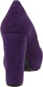 Nine West Women's Devika Pump Dark Purple Suede 7.