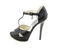 Michael Kors Diana T-Strap Open Toe Platforms Heel