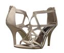 Madden Girl Women's Digitize Silver Heels Size 6