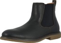 Dockers Men's Grant Leather Chelsea Boots Black Sz