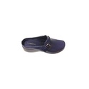 Easy Spirit Dorlisa Navy Leather Sandal Women (6, 