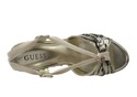 Guess Dyanne2 Gold Multi Womens Espadrille Sandal 