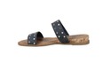 American Rag Easten2 Slide Sandals Blue Stud 5.5M