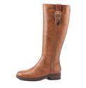 COACH Women's Easton Dark Saddle Semi Matte Calf 5