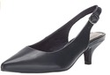 Easy Street Women's Faye Pump, Navy, 12 W US