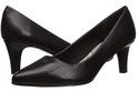 Easy Street Women's Pointe Dress Pump, Black, 8 W 