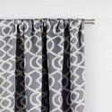 Eclipse Isante Blackout Window Curtain, Grey, 37 X