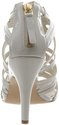 Nine West Women's Elaine Sandal White Synthetic 9.