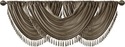 Elena Waterfall Embellished Rod Pocket Valance