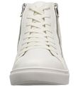 Steve Madden Women's Elyka Fashion Sneaker, White/