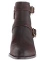 Nine West Women's Evalee Leather Ankle Bootie, Dar