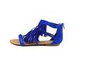 Steve Madden Favorit Blu Suede Womens Sandal 6M (6