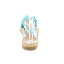 R2 Footwear Women's Flamenco Sandal (10, Turquoise