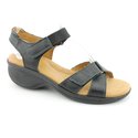 Easy Spirit Women's Fresna Sandal (8.5, Black) 