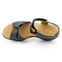 Easy Spirit Women's Fresna Sandal (8.5, Black) 