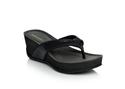 Bare Traps Gammie Wedge Sandals Black (5.5, Black)