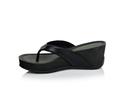 Bare Traps Gammie Wedge Sandals Black (5.5, Black)