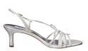 Nina Women's Garland FY Dress Sandal,Silver,5 M US