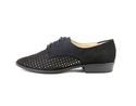 Bar III Women's Gelsey Lace Up Oxford Flats, Black