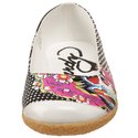 Ed Hardy Women's St Germain Flat,Black/Skull-10SGM