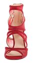 Nine West Women's Shoes Gezzica Dress Sandal,Red/R