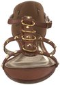 Rampage Women's Gianetta Sandal Cognac Synthetic 8