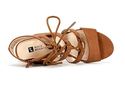 White Mountain 'GILLIS' Women's Sandal, Tan Sueded