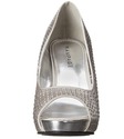 Rampage Women's Gimme Platform Pump,Silver,7.5 M U