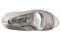 Rampage Women's Gimme Platform Pump,Silver,7.5 M U