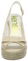 Kensie Girl Women's Glenda Slingback Espadrille,Go