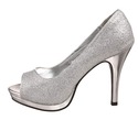 Rampage Women's Gracee Platform Pump, Silver, 7.5 