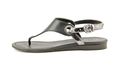 Franco Sarto Women's Shoe Grip Thong Sandal Black 