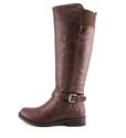 G by Guess Halsey Knee-High Riding Boots - Dark Br