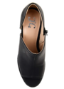 Brinley Co. Womens D'Orsay Peep Toe Bootie Black, 