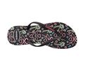 Havaianas Women's Slim Flamingo Flip Flop, Black, 