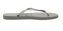 Havaianas Women's Shoes Slim Flip Flop, Grey/Silve