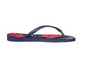 Havaianas Women's Slim Floral Flip Flop, Navy Blue