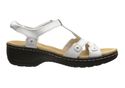 Clarks Women's Shoes Hayla Flute Wedge Sandal, Whi