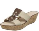 Nine West Women's Heartful Sandal Wedge Natural Fa