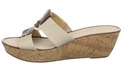 Nine West Women's Heartful Wedge Sandal,Natural/Me