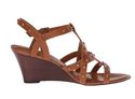 Lauren Ralph Lauren Women's Hilda Wedge Sandal, Po