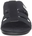 Anne Klein Women's Impulse Sandal Wedge Black Synt