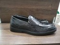 INC Men's Griffin Faux Crocodile Skin Penny Loafer