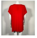 INC International Concepts Red Knot Front Short Sl