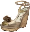 GUESS Women's Shoes Jahnay Ankle-Strap Sandal,Gold