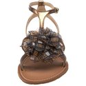 Unisa Women's Jamila T-Strap Sandal,Bronze,6 M US 