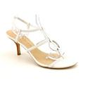 Marc Fisher Women's Jericho Sandal White Leather 6