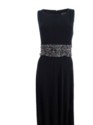 Jessica Howard Black Beaded Dress-16W