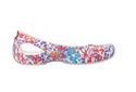 crocs Women's Kadee Floral W Flat, Raspberry, 10 M